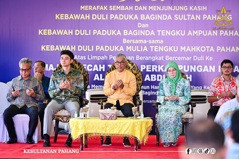 KDPB SULTAN PAHANG BERKENAN BERANGKAT RASMI PERKAMPUNGAN IHSAN AL-SULTAN ABDULLAH