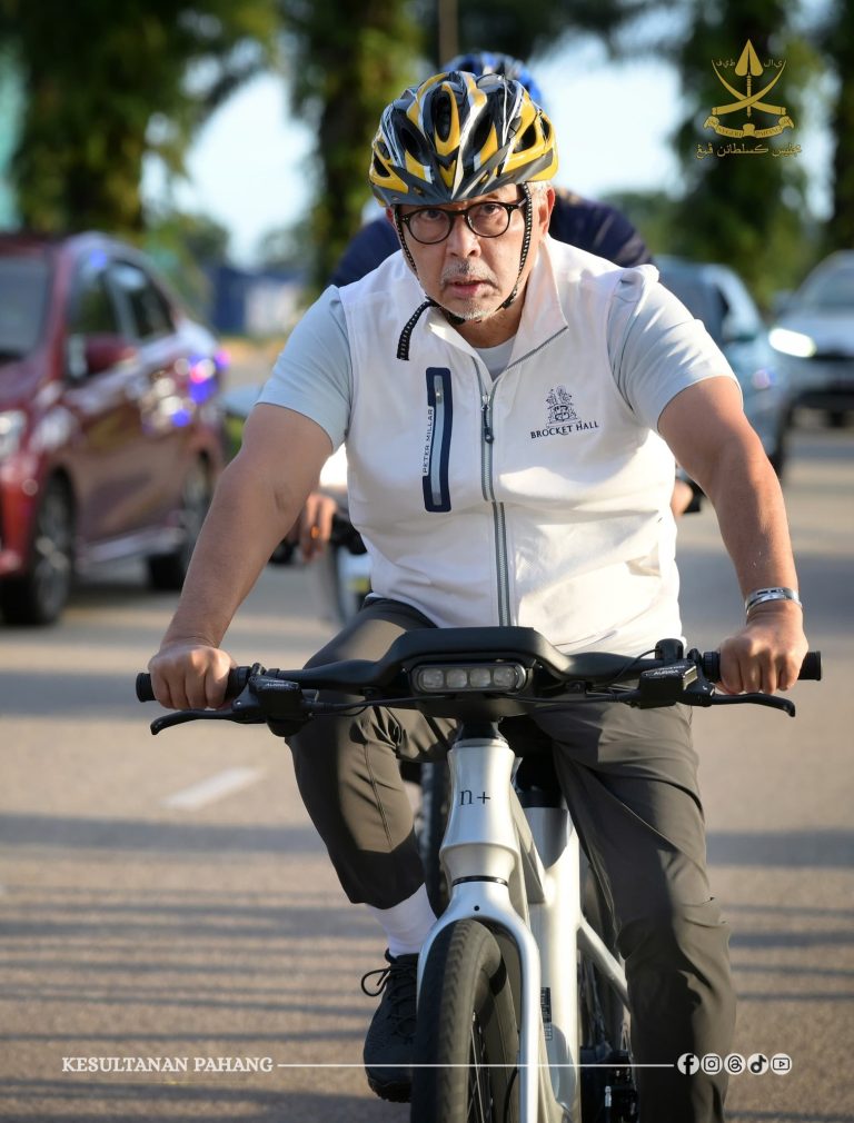 KDPB SULTAN PAHANG BERBASIKAL UNTUK BERIADAH