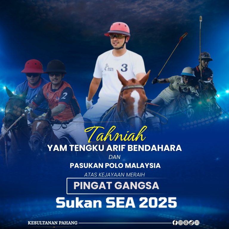 WARGA MKP UCAP TAHNIAH BUAT YAM TENGKU ARIF BENDAHARA DAN PASUKAN POLO MALAYSIA