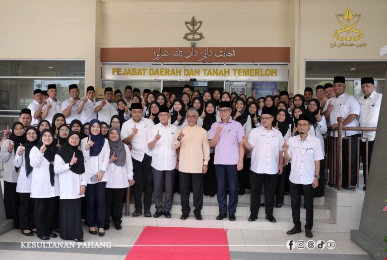 PAHANG DINOBAT TEMPAT PERTAMA INDEKS PERPADUAN, KDPB SULTAN PAHANG MAHU SEMANGAT HARMONI TERUS DIPELIHARA