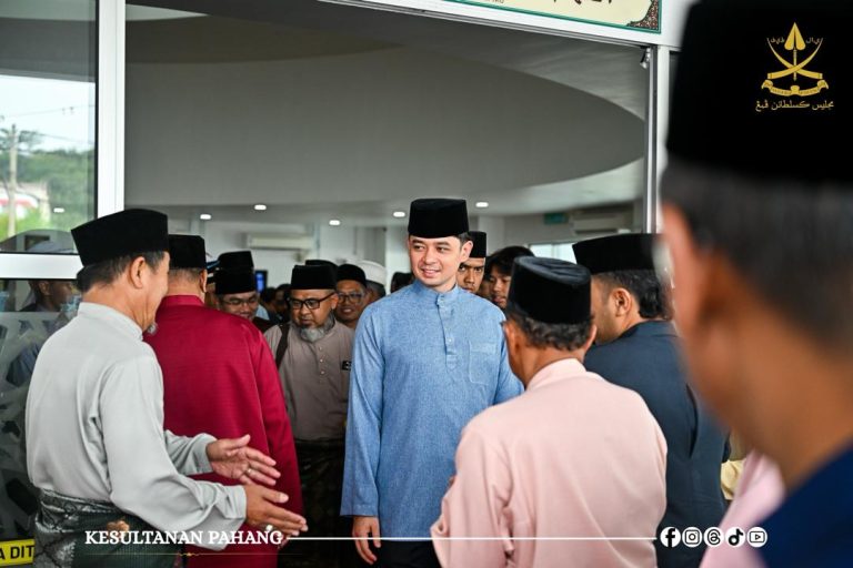 KDPM TENGKU MAHKOTA PAHANG TITAH UMAT ISLAM PERKUKUH PERPADUAN DAN JAUHI PERKARA MELALAIKAN DI BULAN ZULHIJAH