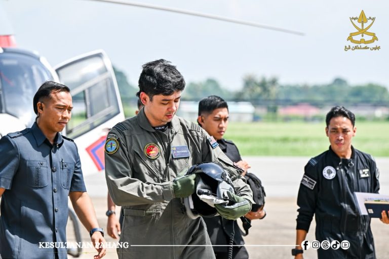 KDPM TENGKU MAHKOTA PAHANG BERANGKAT HARI KETIGA SESI LATIHAN KURSUS ASAS PENERBANGAN