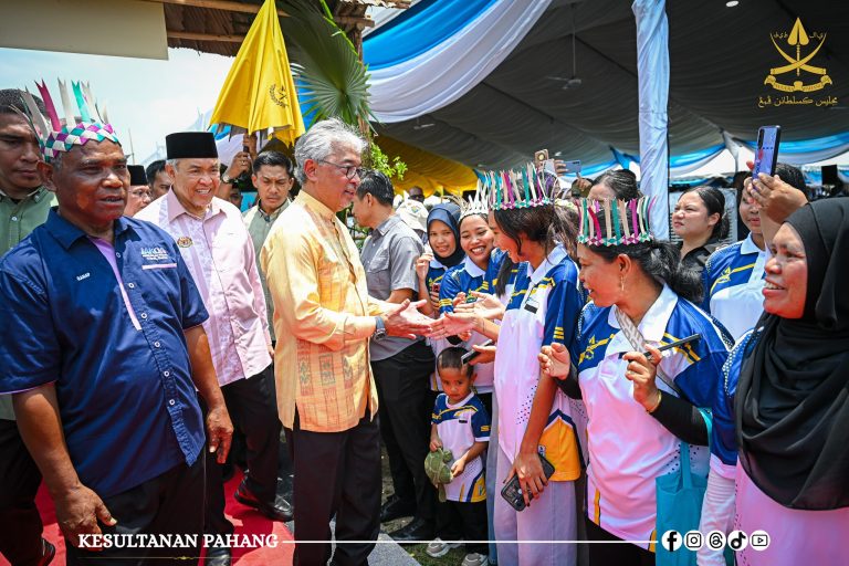 KDPB SULTAN PAHANG BERANGKAT KE PROGRAM KENDURI RAKYAT SEMPENA HARI ORANG ASLI 2026
