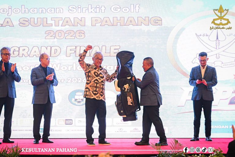 KDPB SULTAN PAHANG BERKENAN SEMPURNAKAN KEJOHANAN SIRKIT GOLF PIALA SULTAN PAHANG 2025 DI GENTING HIGHLANDS